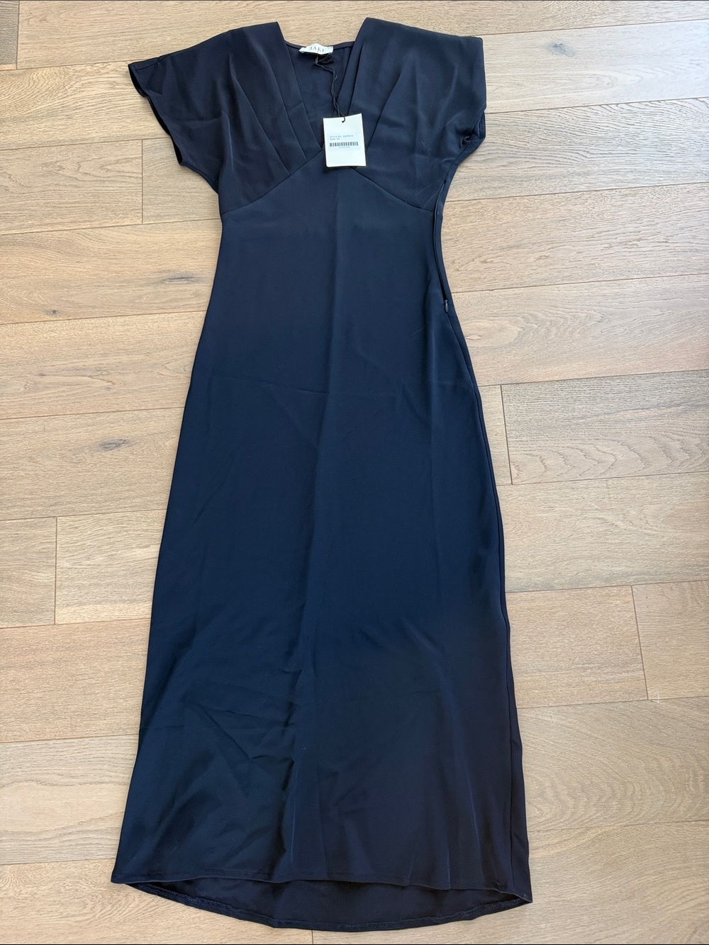 JAKI Juliette Midnight Navy V-Neck Dress size XS NWT